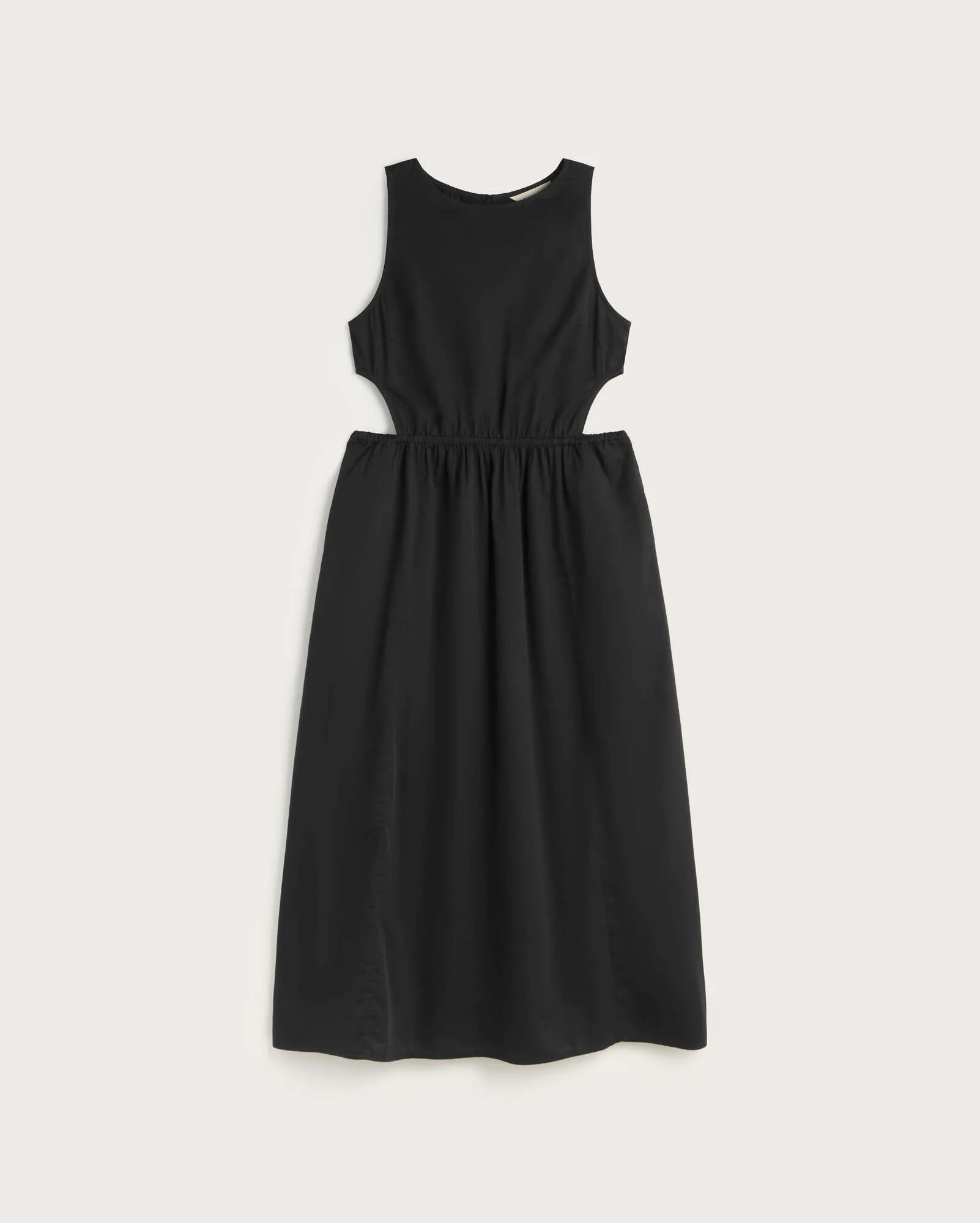 Vestido midi negro Kin - Image 6