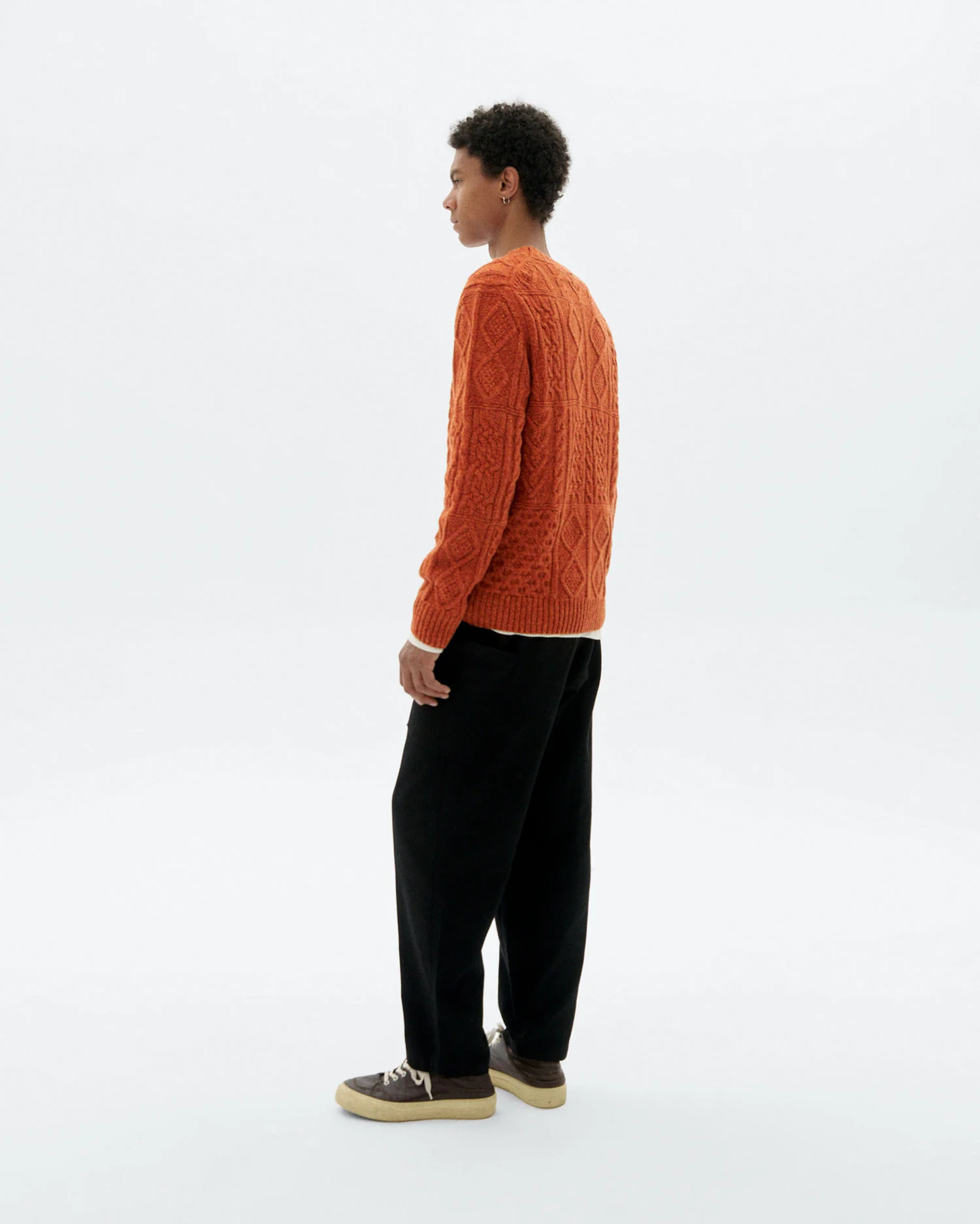 Pantalón relaxed cargo negro Max - Image 4