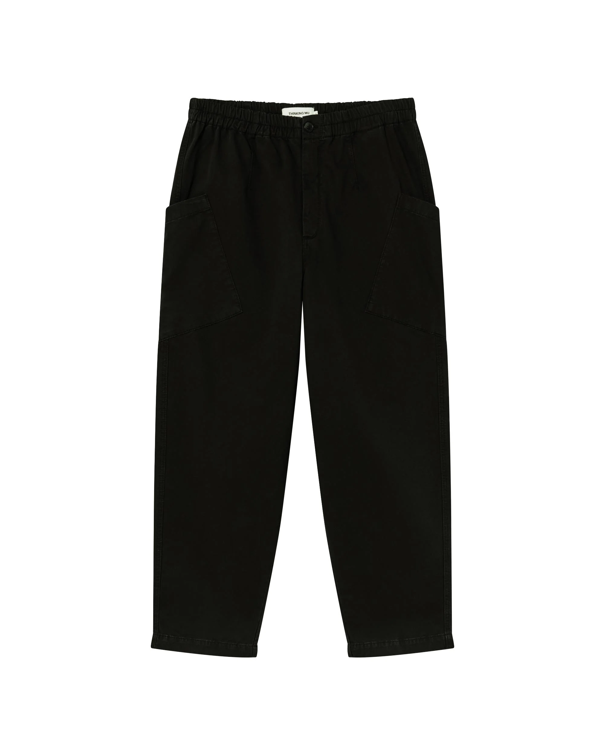 Pantalón relaxed cargo negro Max - Image 5