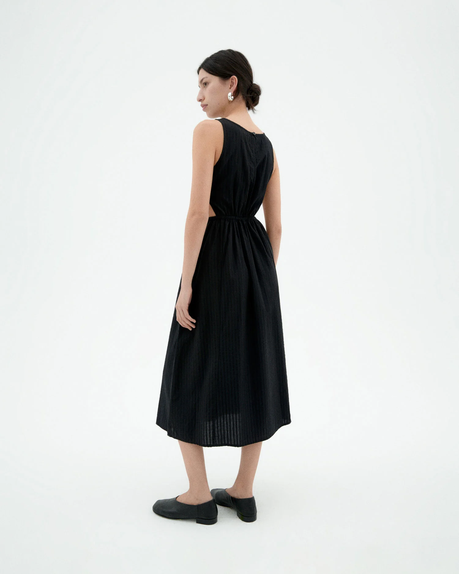 Vestido seersucker cut out Kin - Image 3