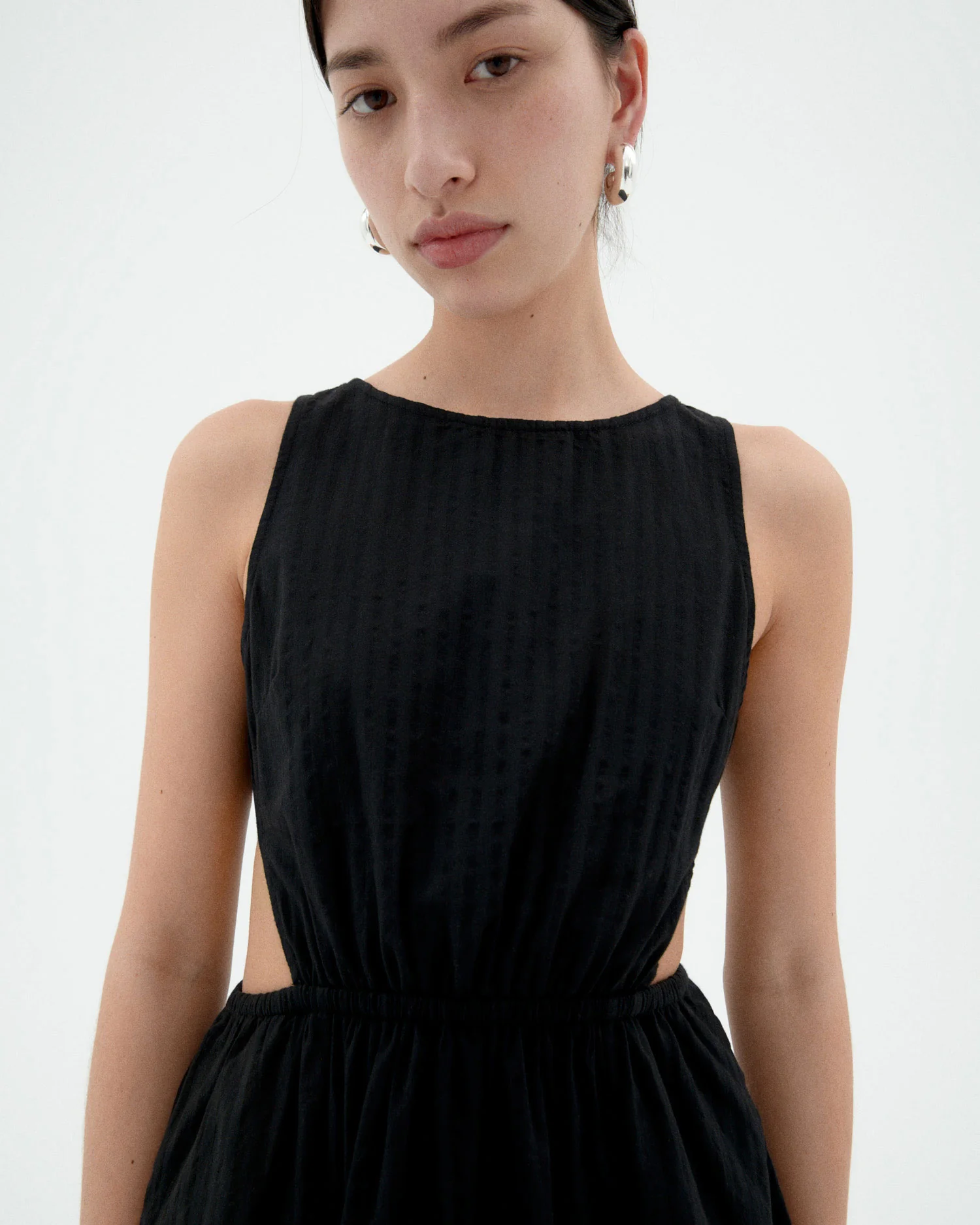 Vestido seersucker cut out Kin - Image 4