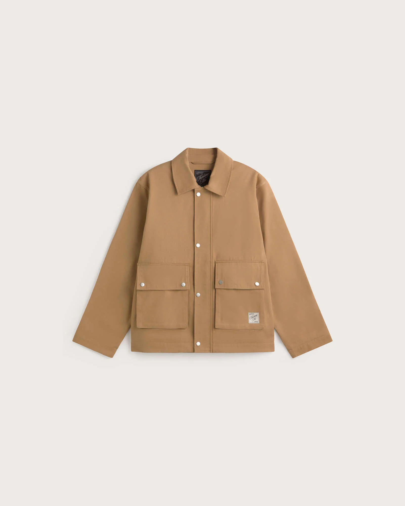 Chaqueta boxy camel Callum - Image 5