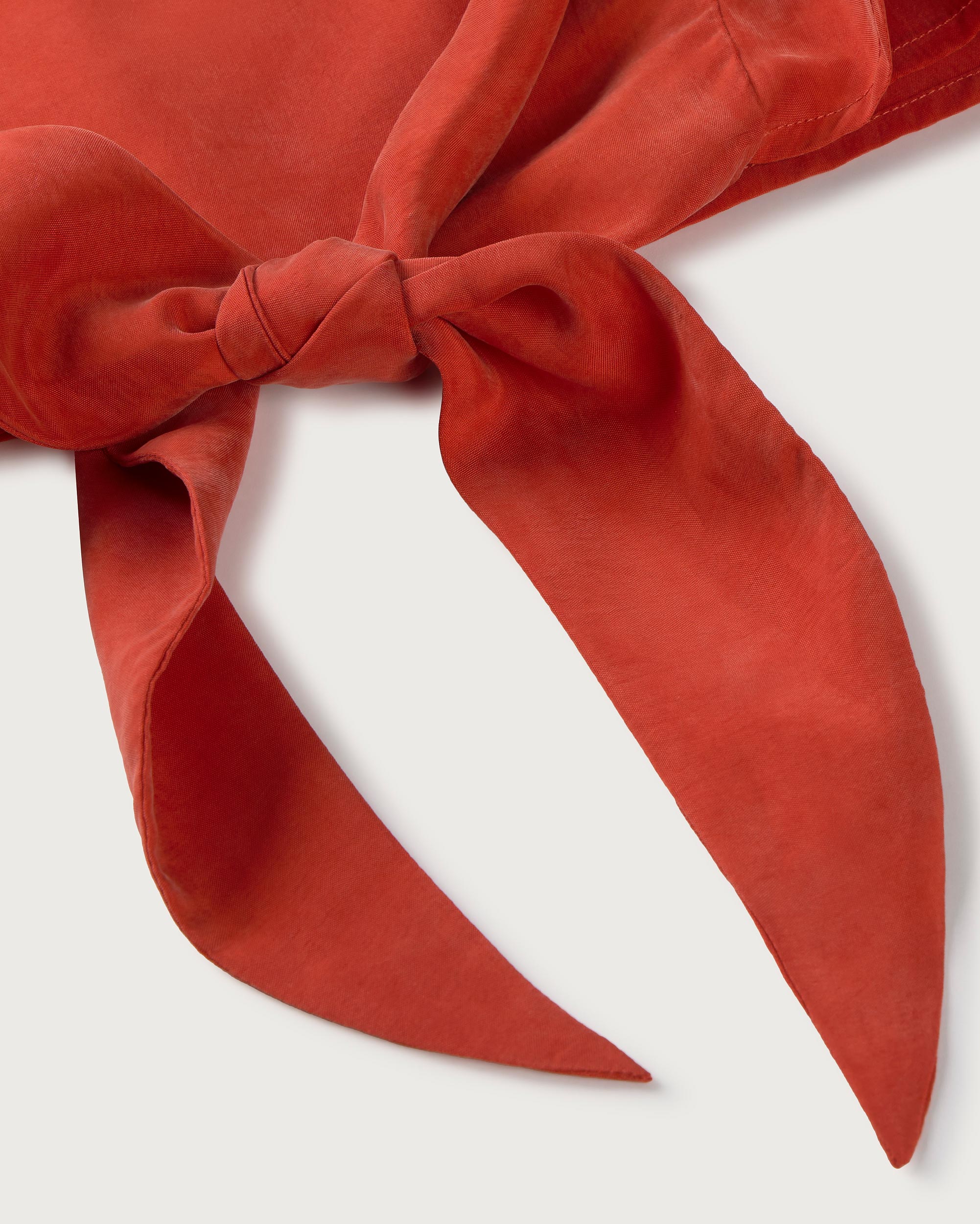 Top rojo lazo cupro Solea - Image 8