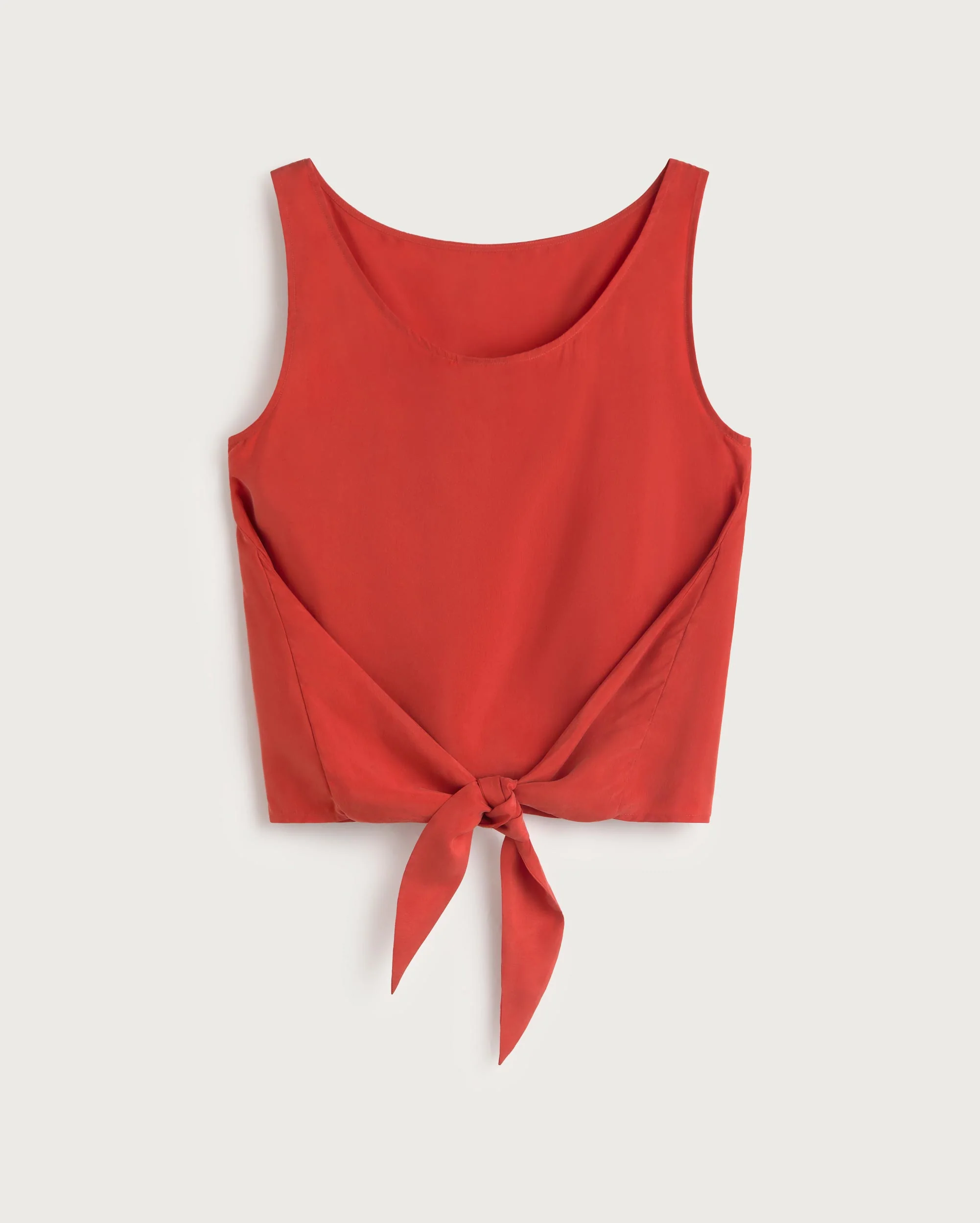 Top rojo lazo cupro Solea - Image 9