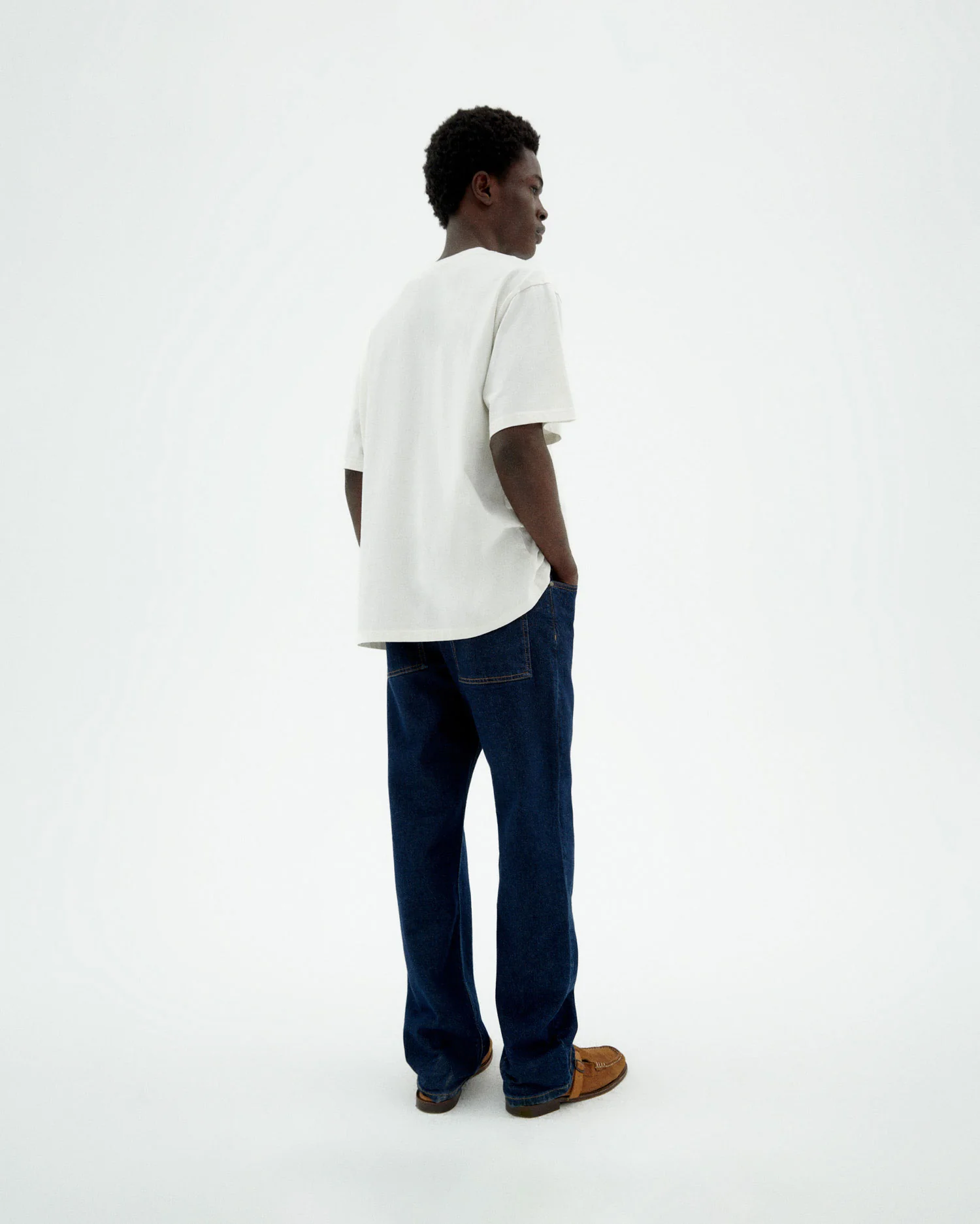 Jeans rectos dark navy David - Image 4