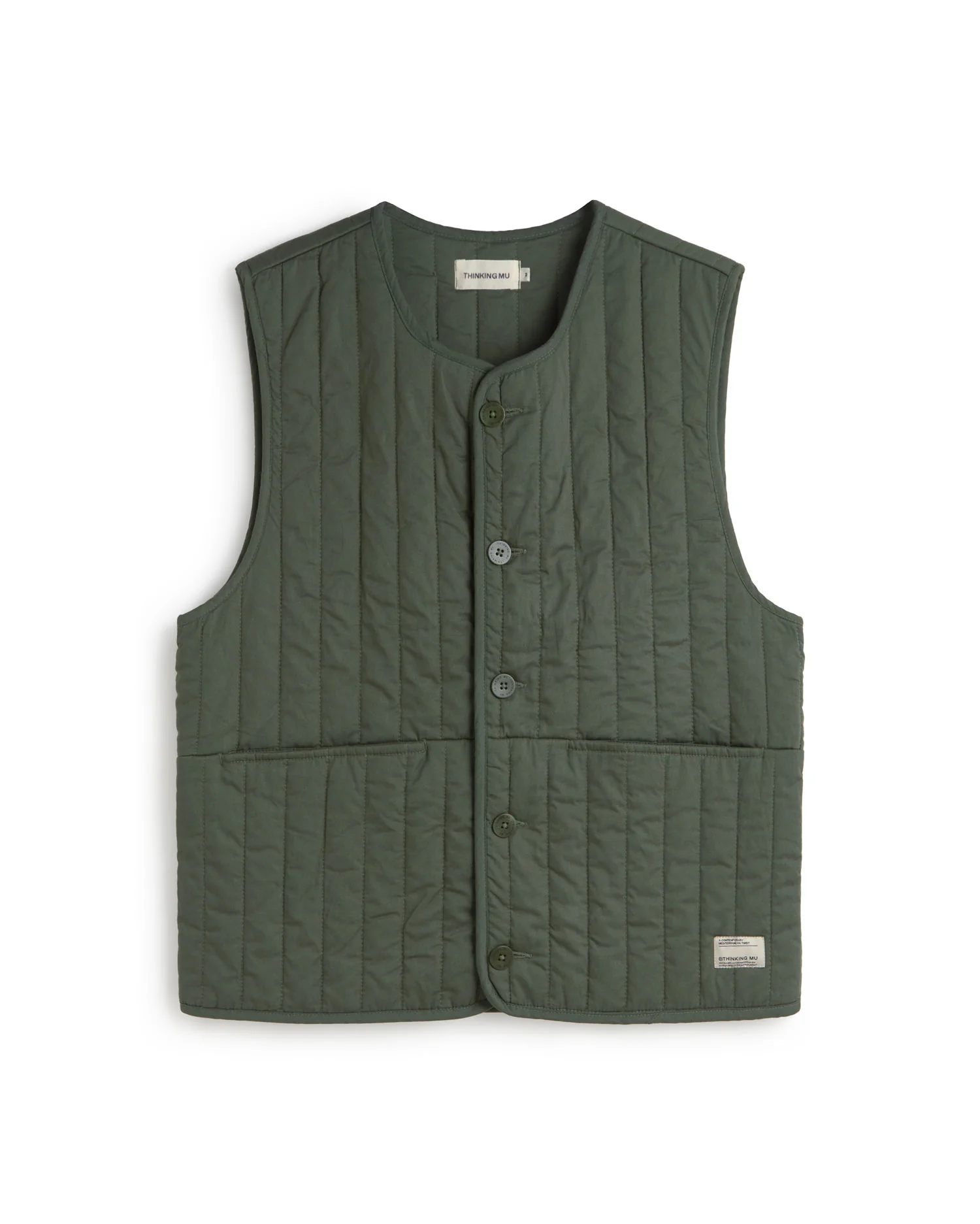 Chaleco acolchado verde Jon - Image 6