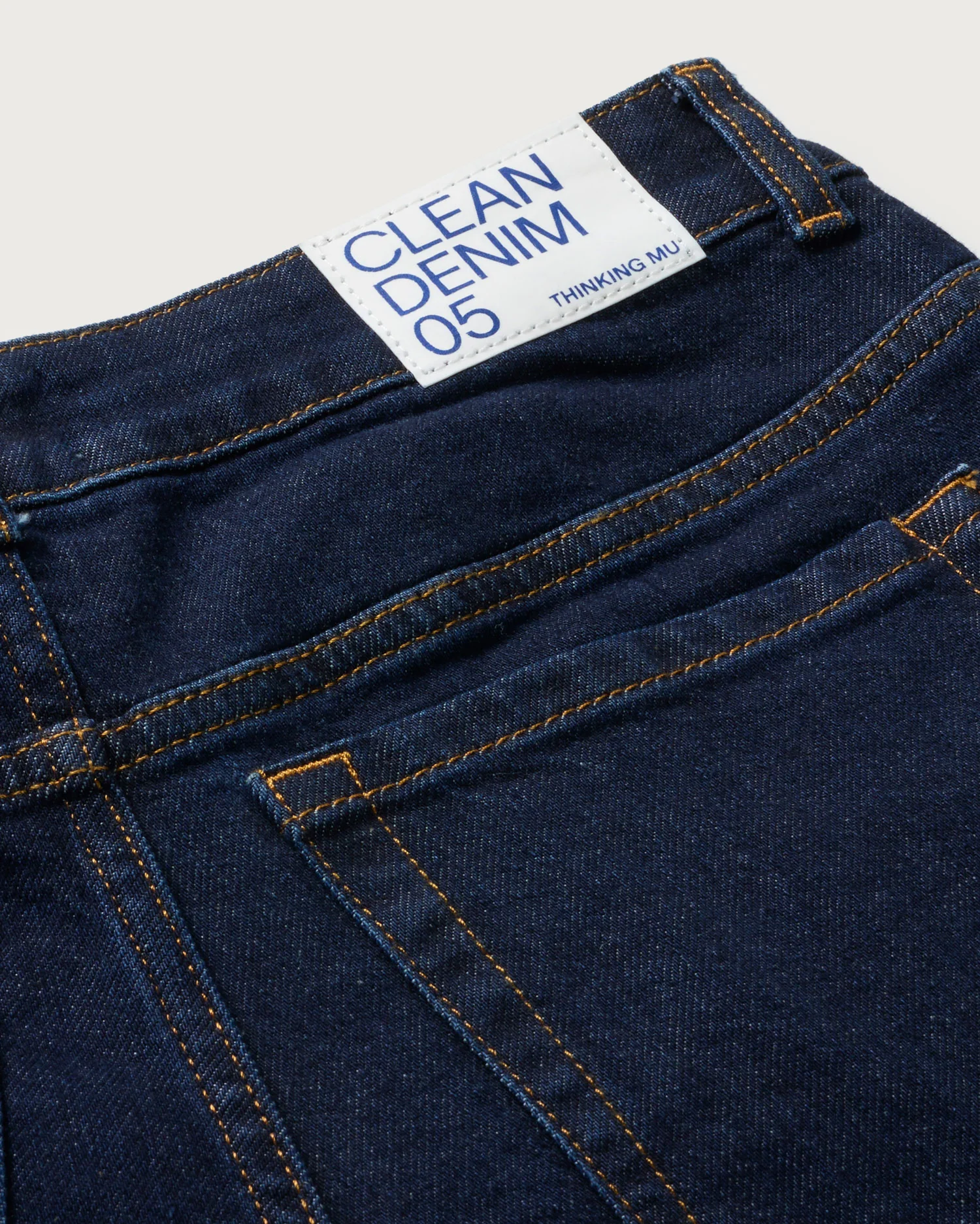 Jeans wide leg dark navy Hedda - Image 8