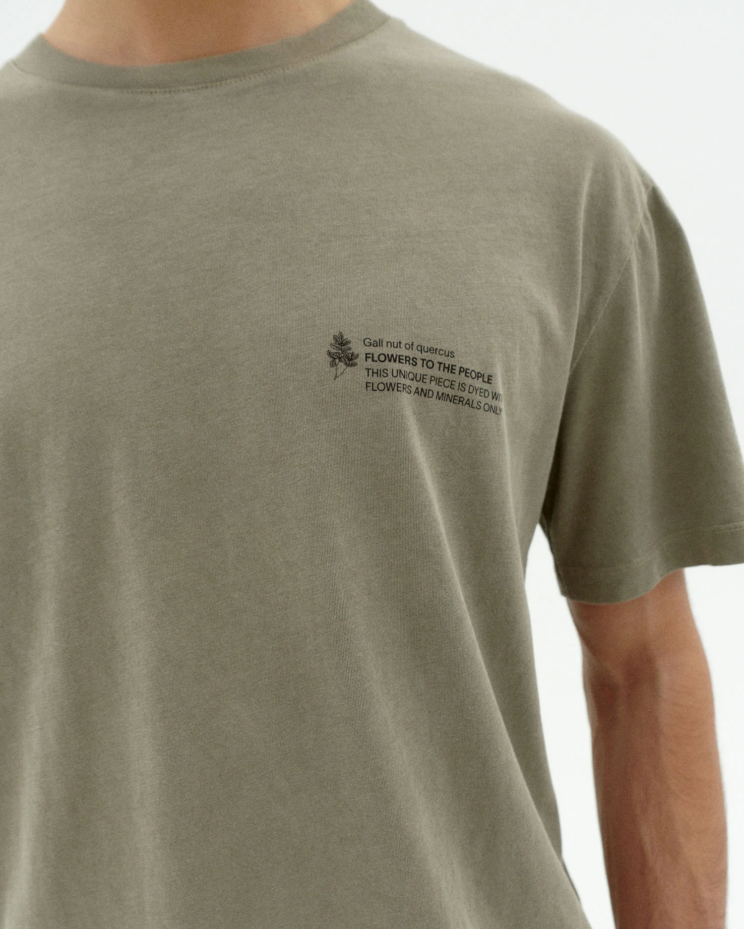 Camiseta unisex nut tinte natural - Image 3