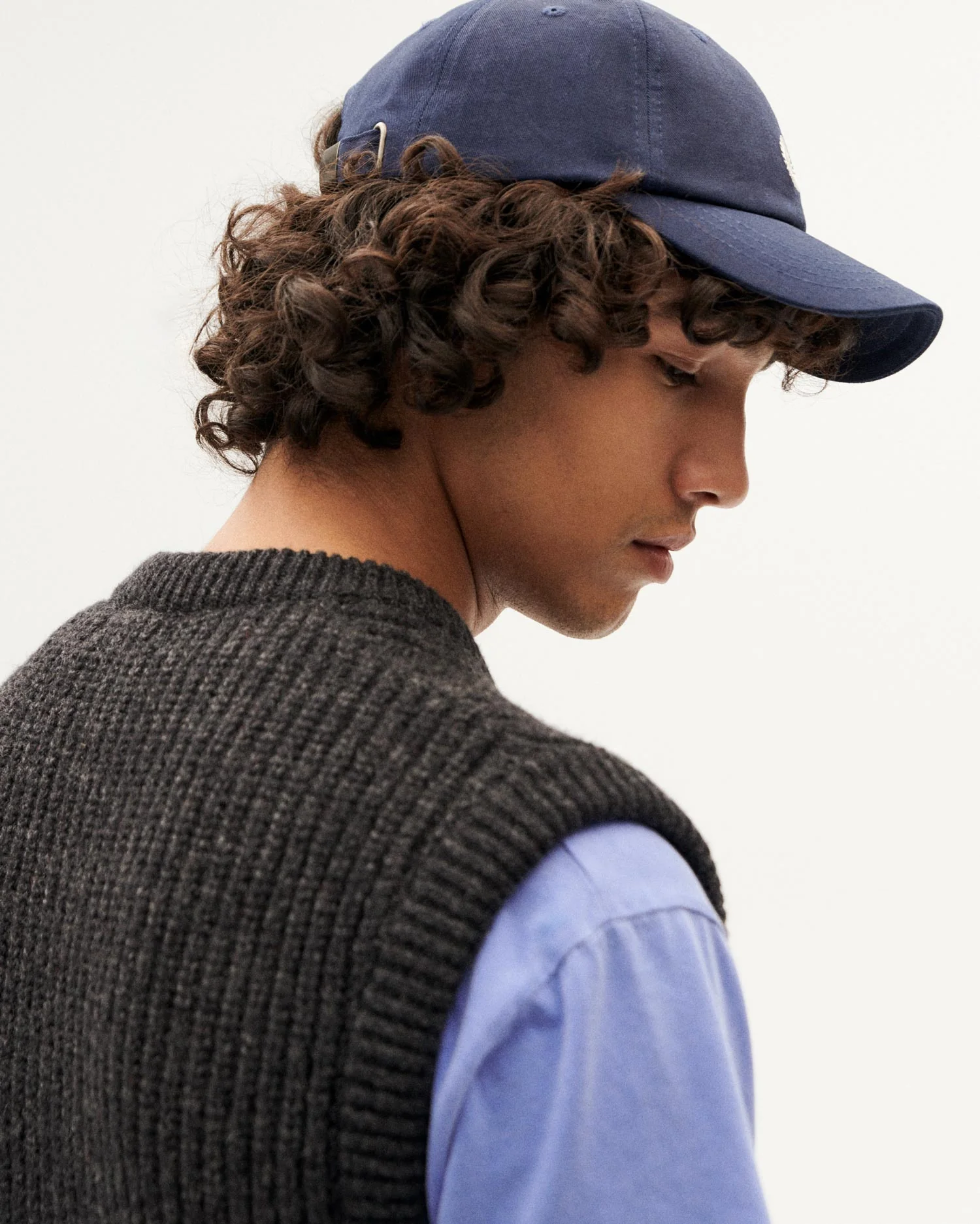 Gorra azul sol contraste - Image 5