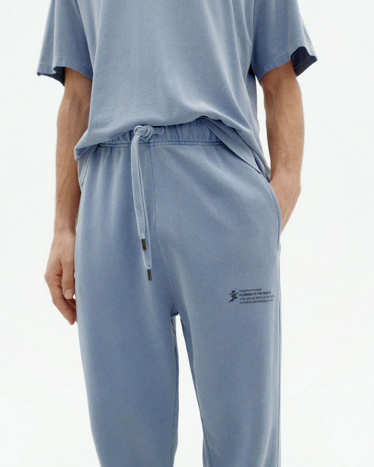 Chándal unisex indigo tinte natural - Image 4