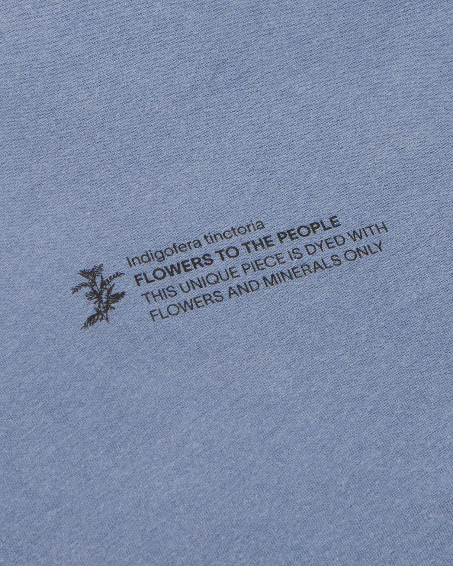 Camiseta unisex indigo tinte natural - Image 6