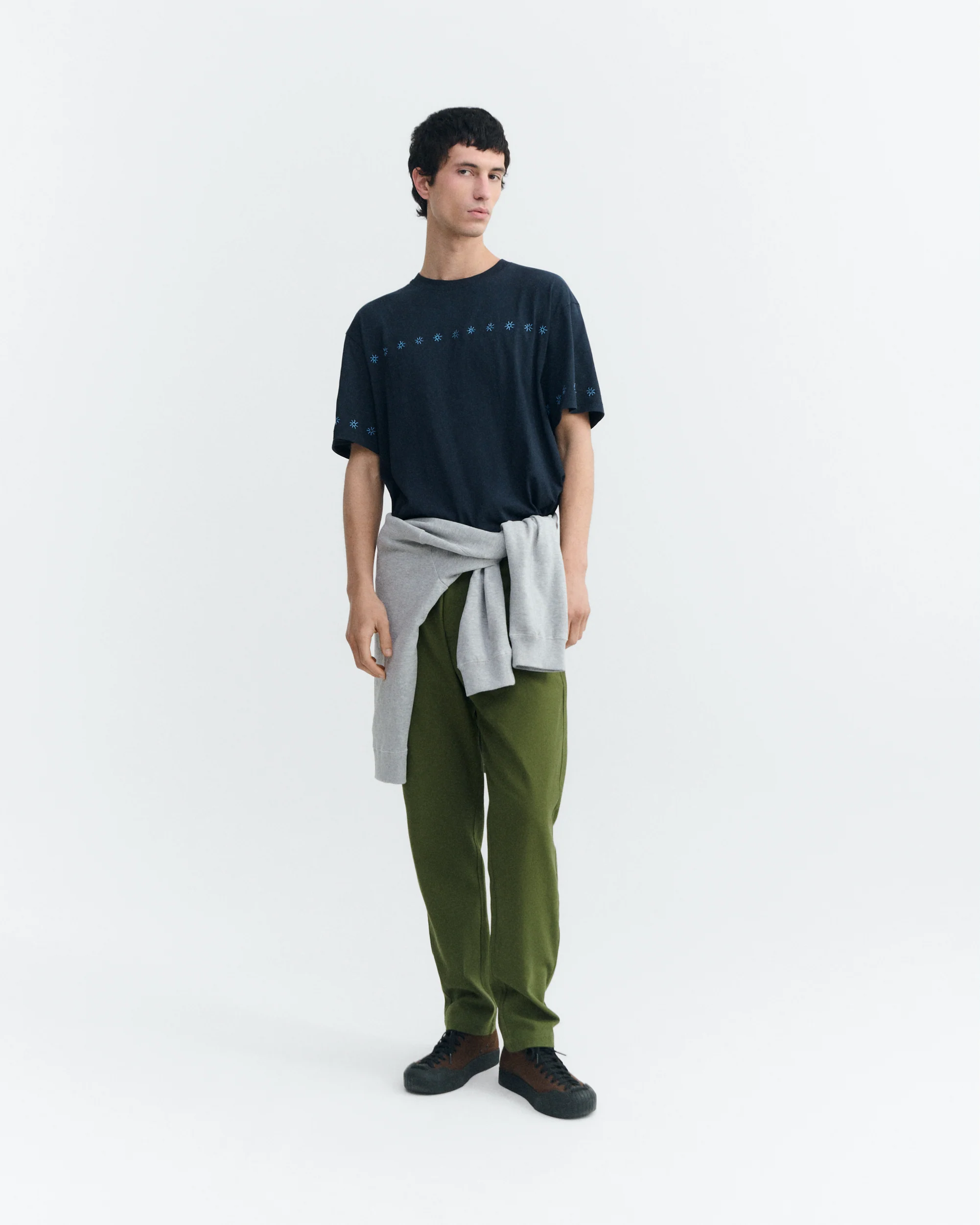 Pantalón recto verde Travel light - Image 3