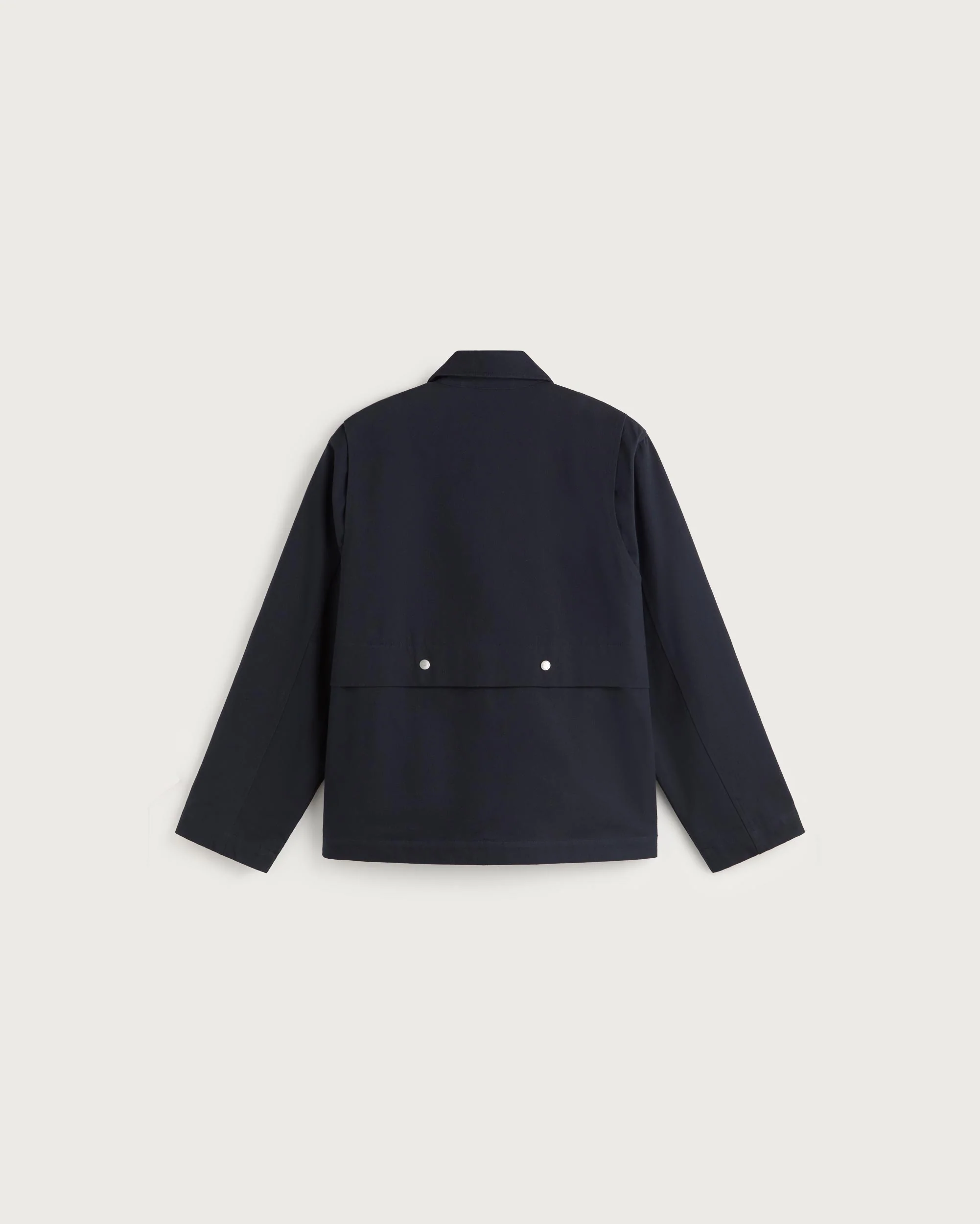 Chaqueta boxy navy Callum - Image 8