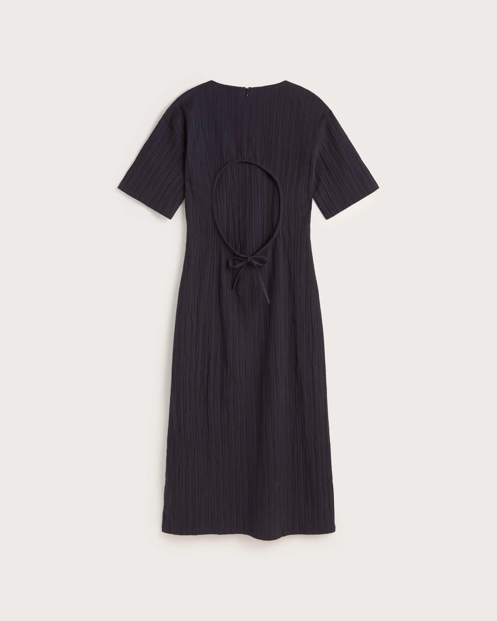 Vestido largo popcorn abertura espalda Kina - Image 8