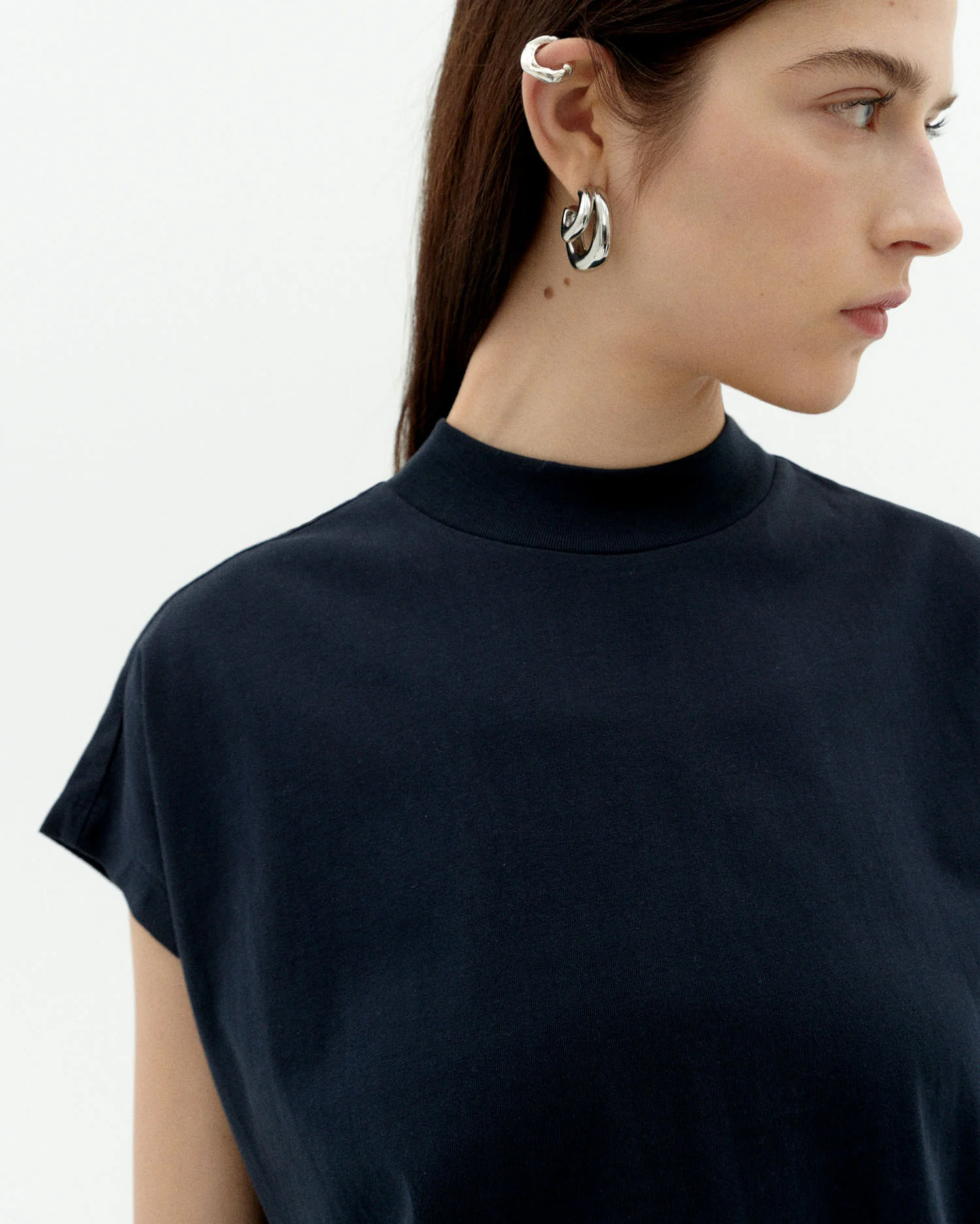 Camiseta básica navy Volta - Image 3