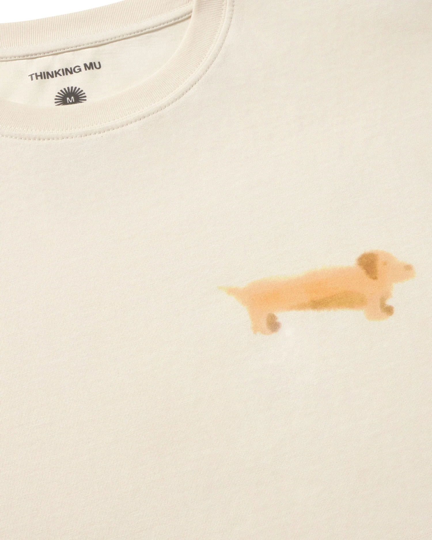 Camiseta blanca perro salchicha Aaron - Image 7