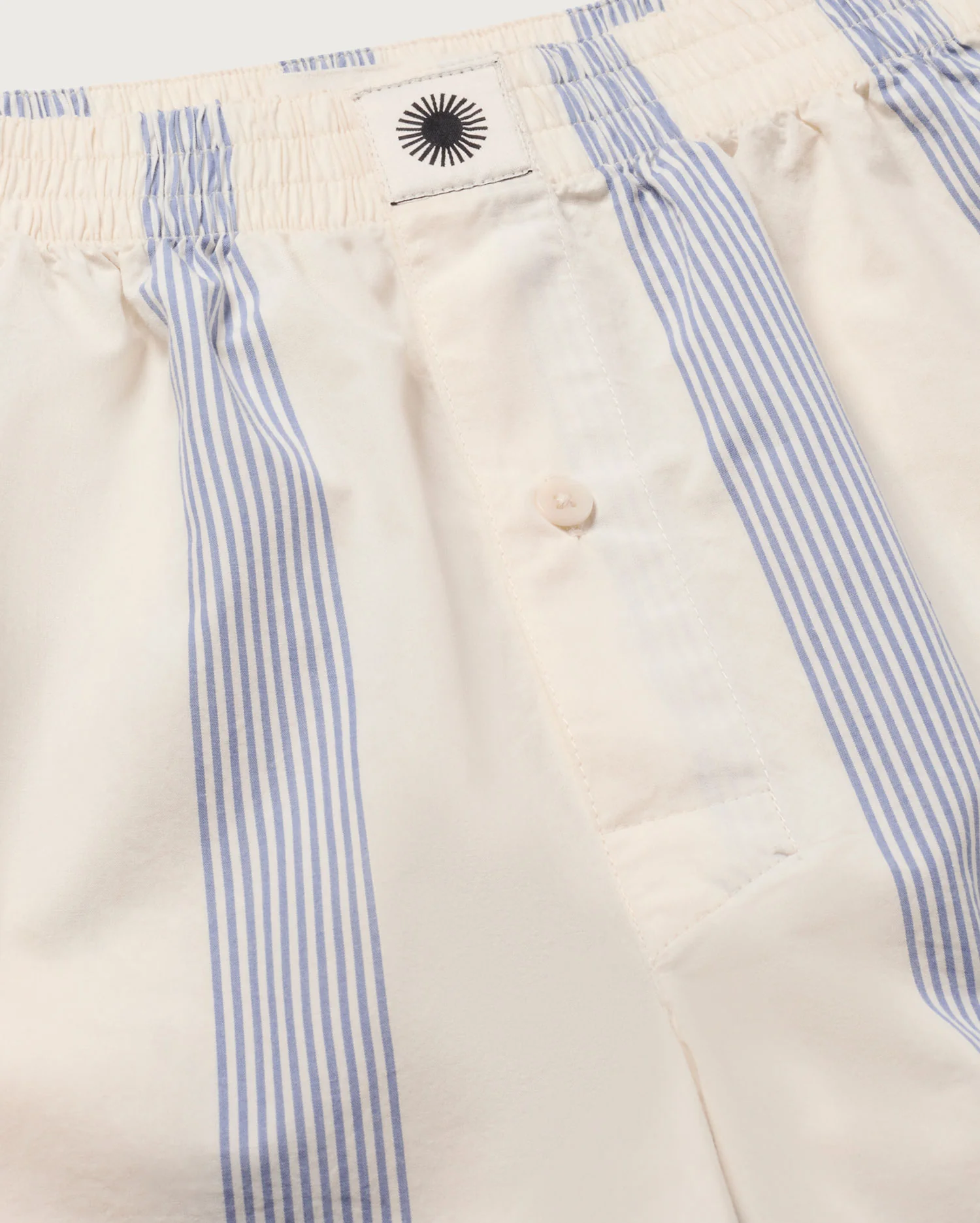 Boxer popelin rayas azul - Image 3