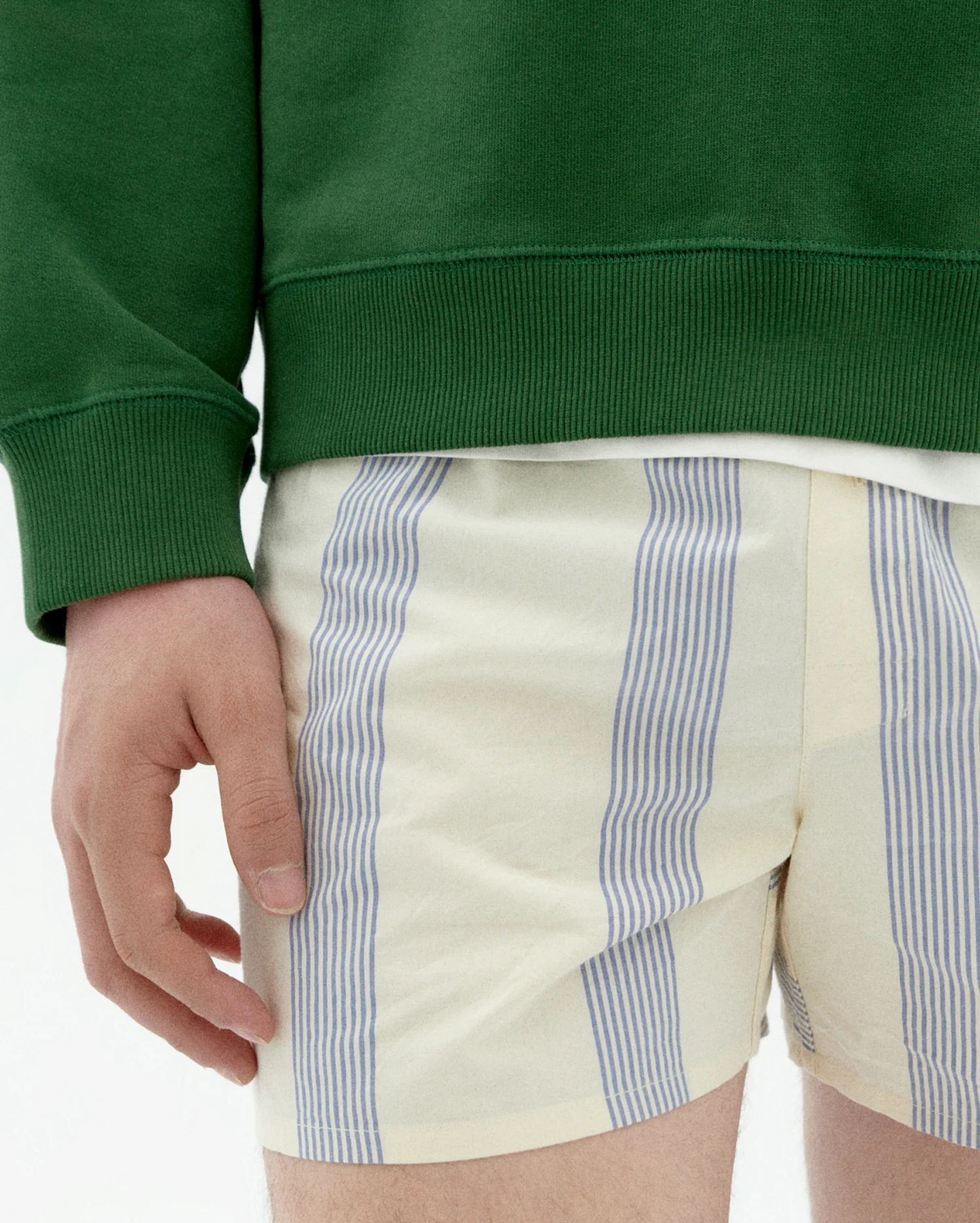 Boxer popelin rayas azul - Image 5