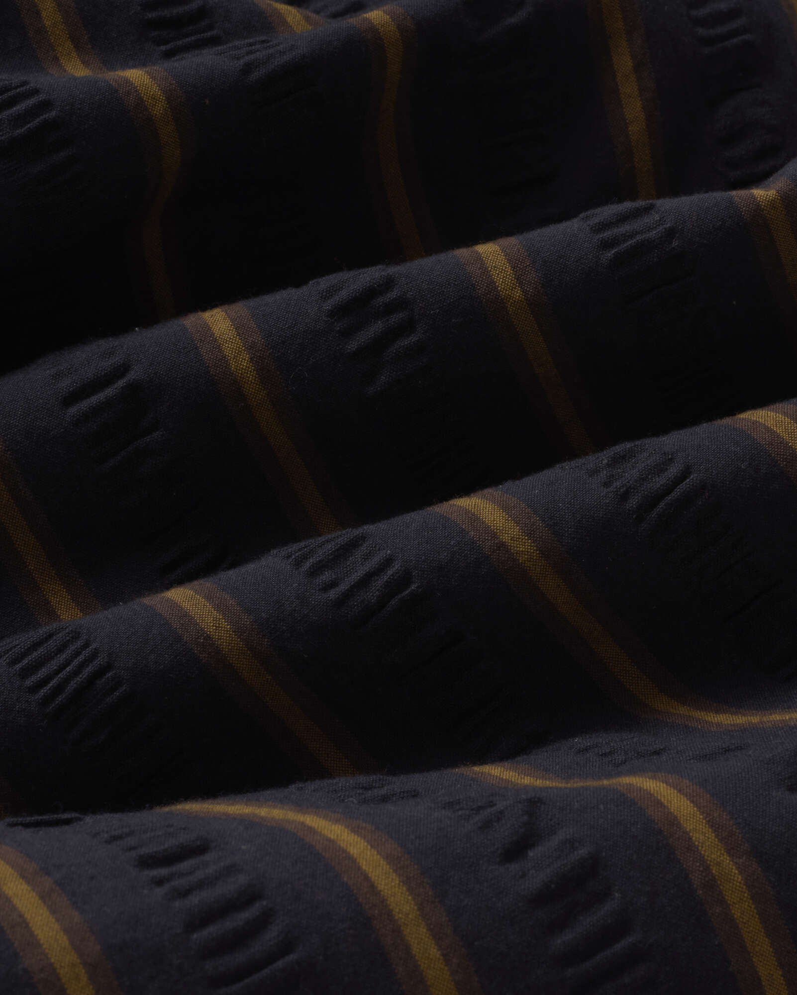 Mono seersucker rayas Raflesia - Image 7