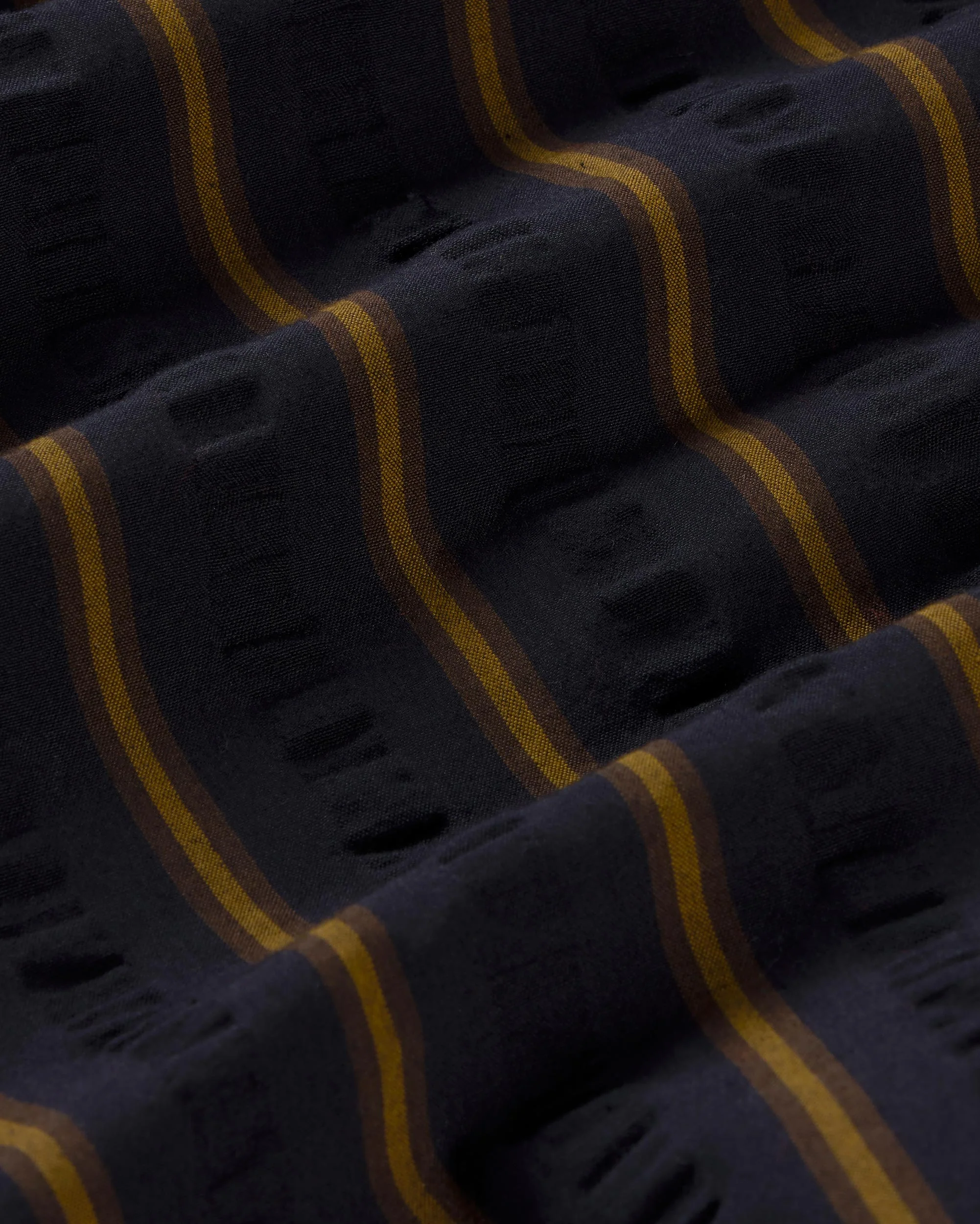 Camisa oversize seersucker rayas Haru - Image 7