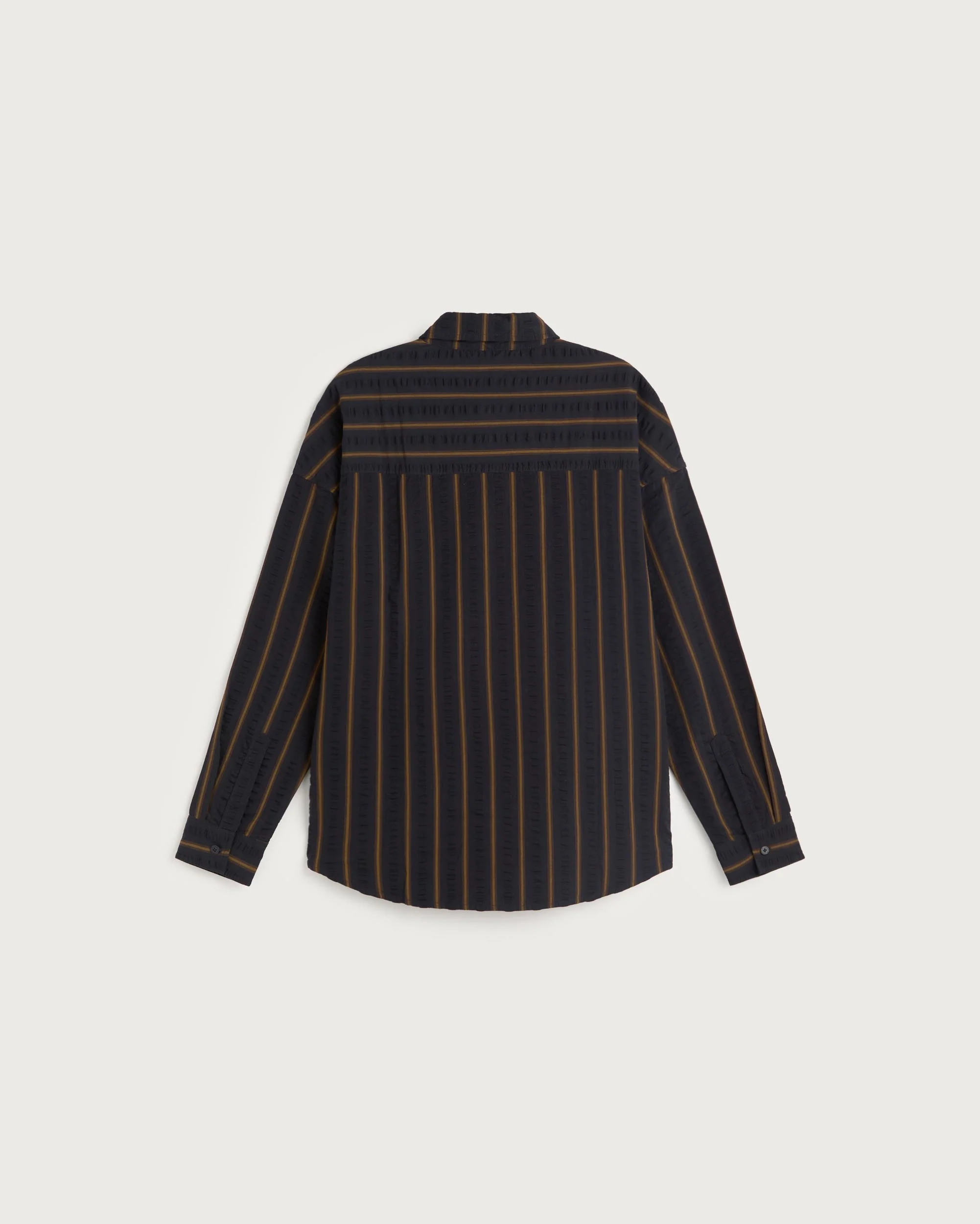 Camisa oversize seersucker rayas Haru - Image 8