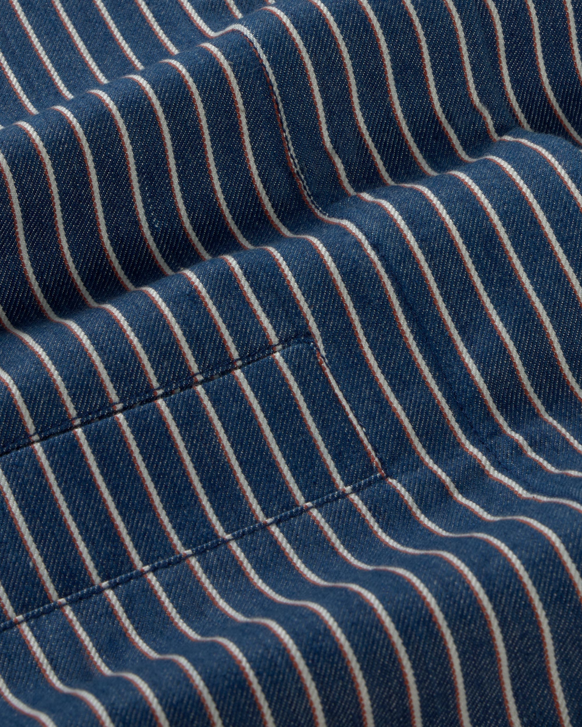 Chaqueta rayas tinte natural railway Astrid - Image 6