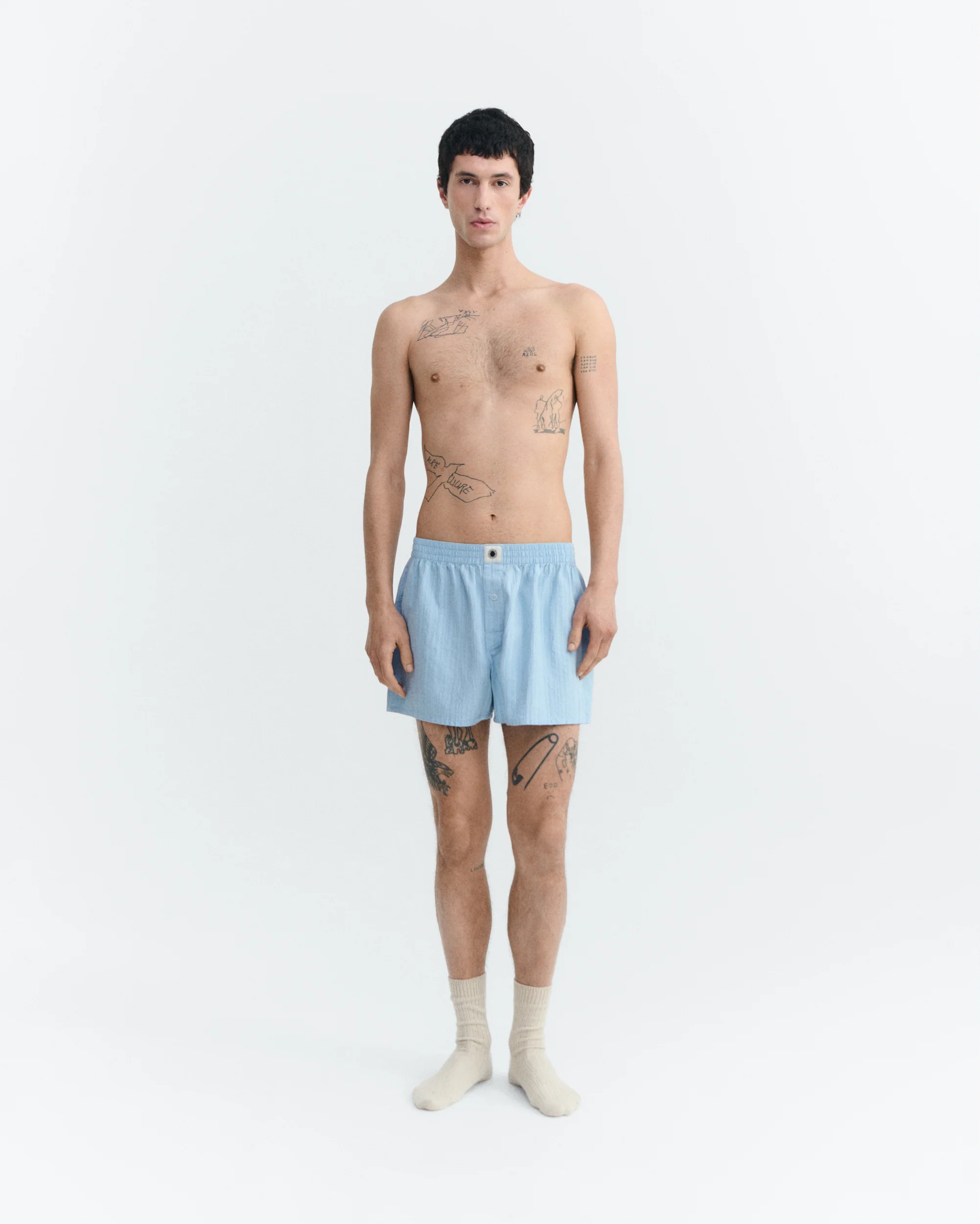 Boxer popcorn azul - Image 3