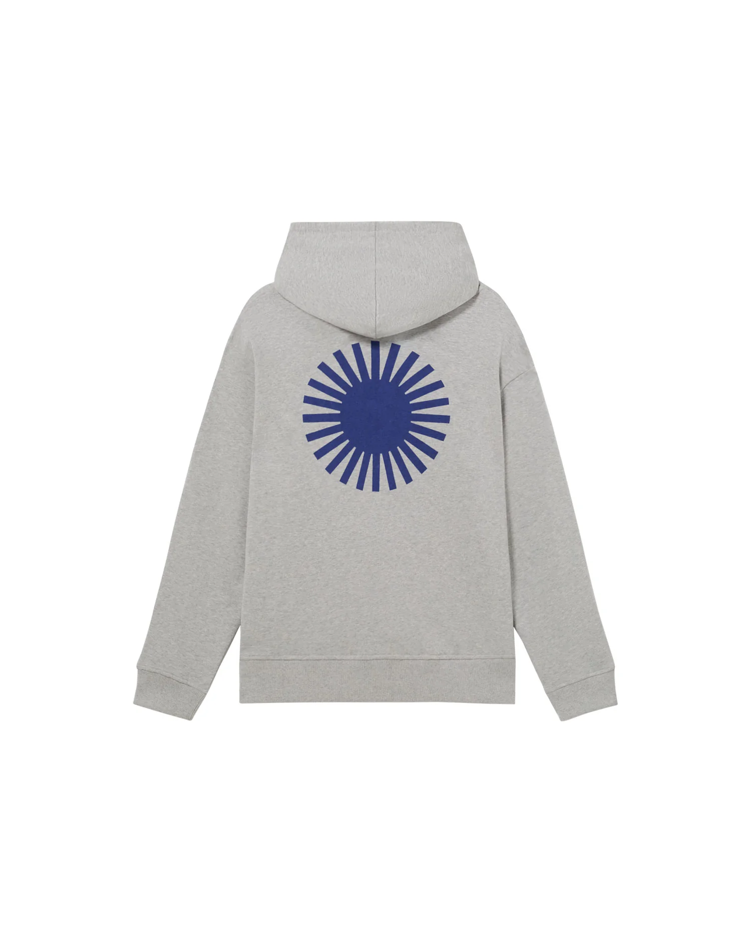 Hoodie gris sol espalda azul Simon - Image 7