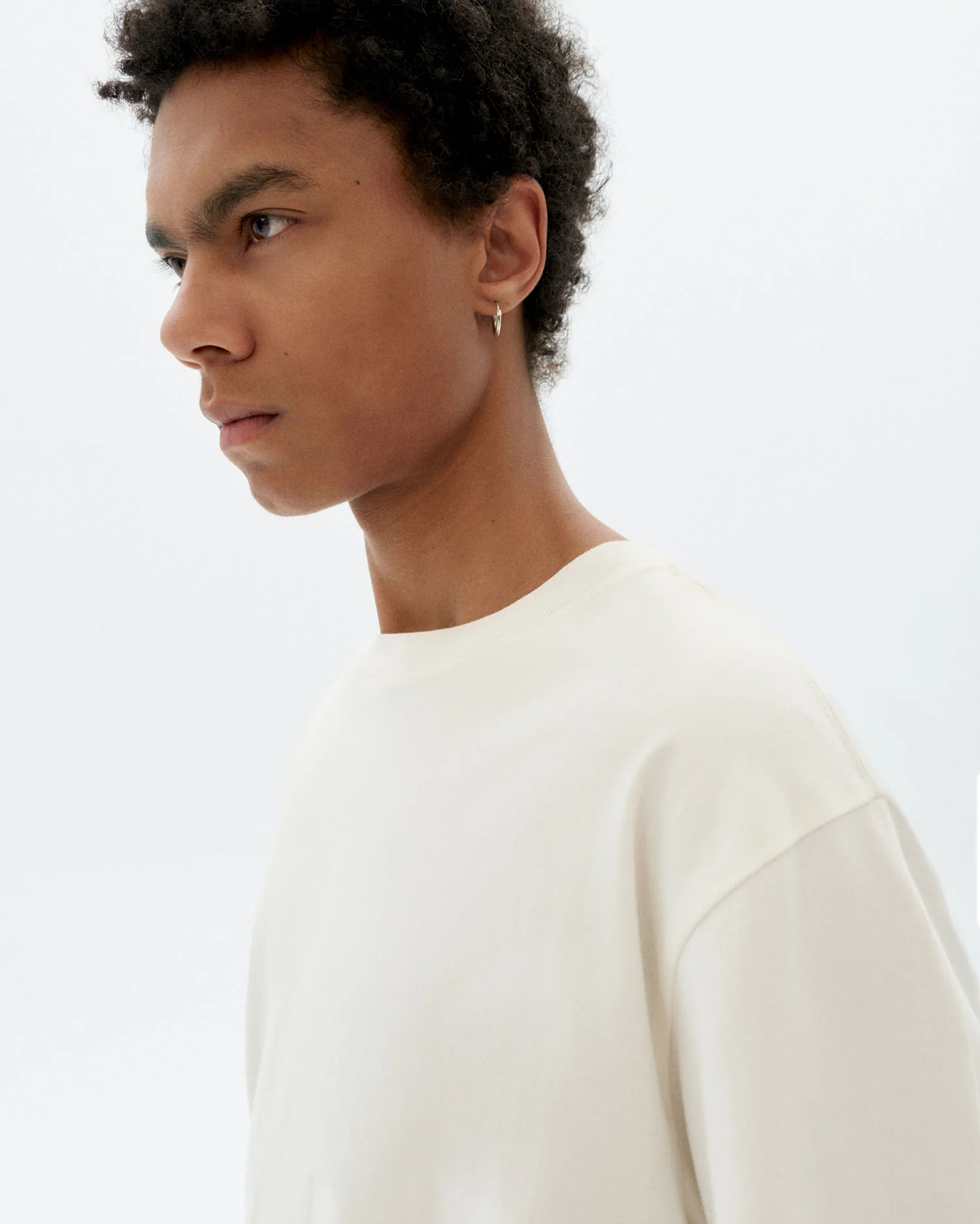 Camiseta loose blanca Eric - Image 3