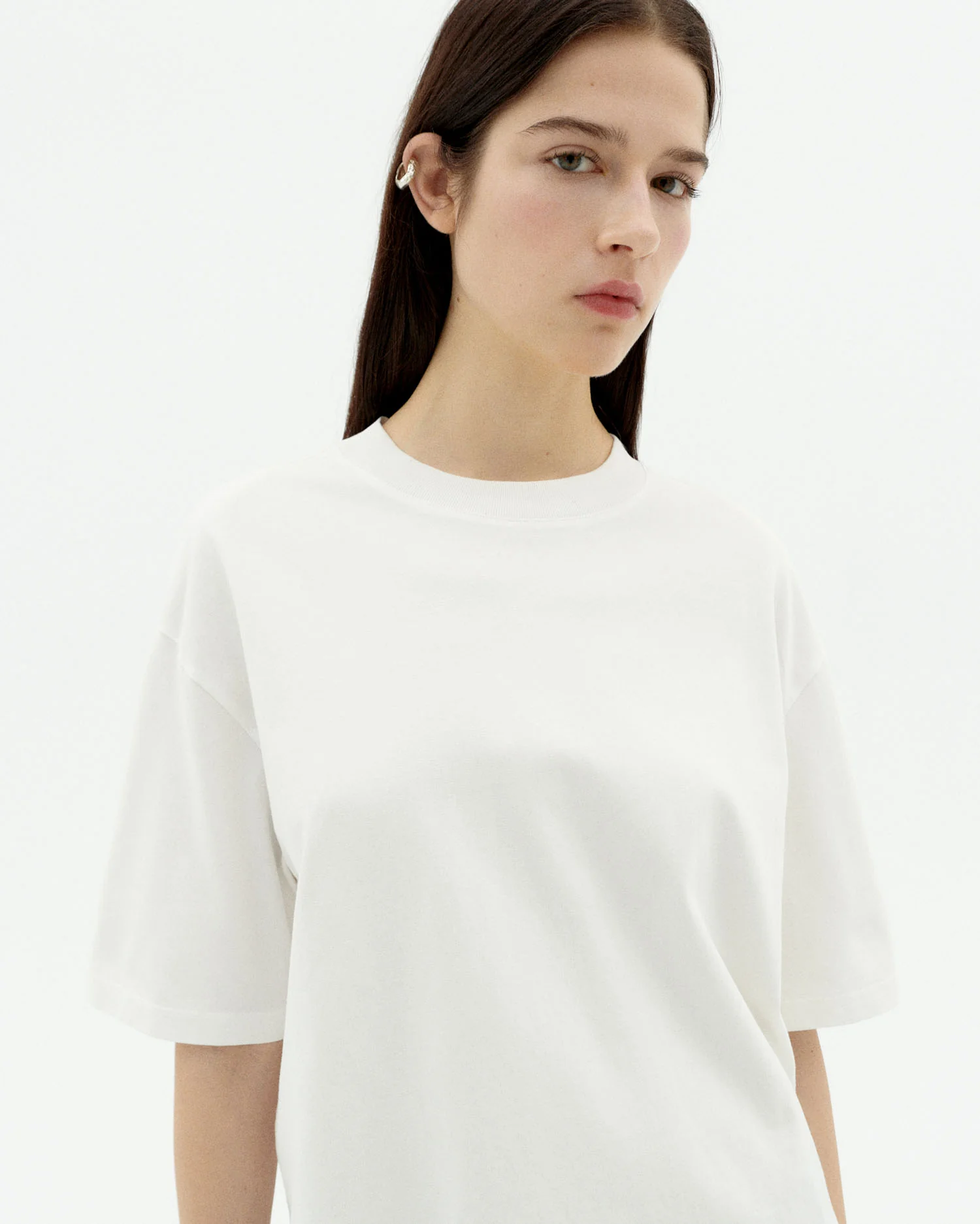 Camiseta oversize blanca Lena - Image 3