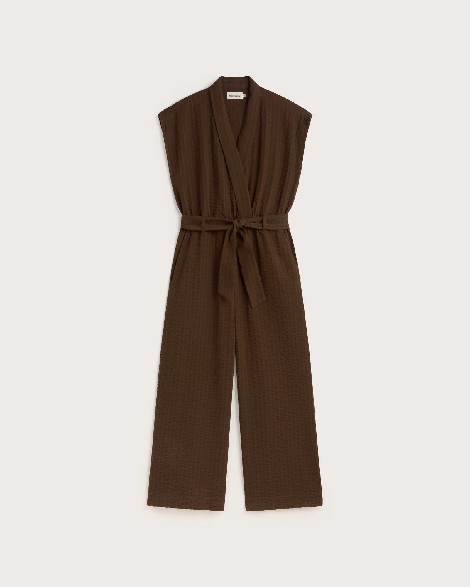 Mono seersucker marrón lazo Malawi - Image 6