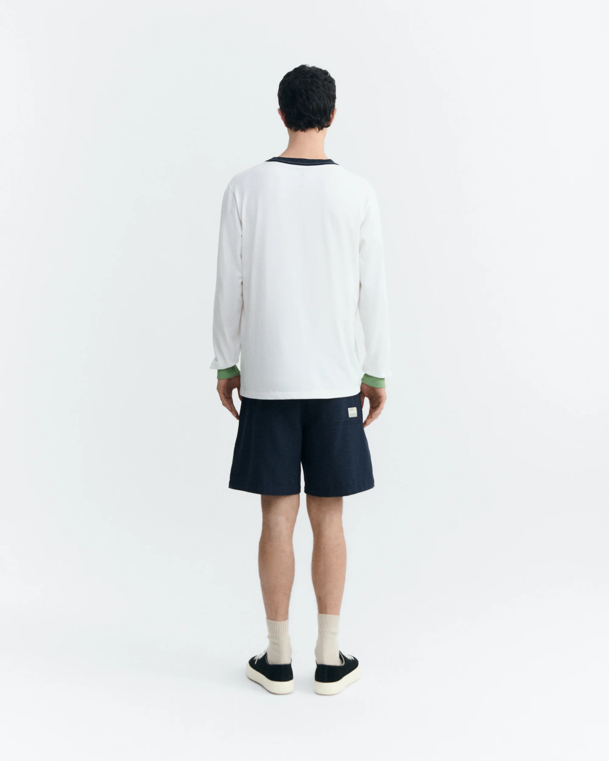 Camiseta manga larga puños verdes Emilio R - Image 4